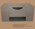 Wurfbox aus Vollholz